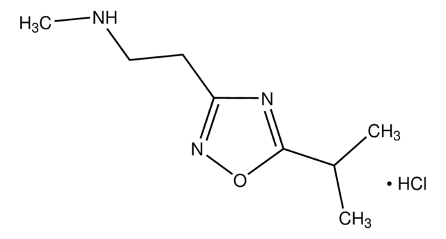 2-(5-Isopropyl-1,2,4-oxadiazol-3-yl)-N-methylethanamine hydrochloride AldrichCPR