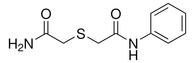 2-PHENYL-CARBAMOYLMETHYL-THIO-ACETAMIDE AldrichCPR