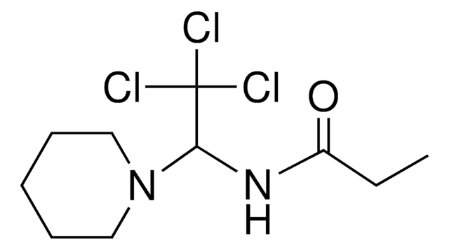 N-(2,2,2-TRICHLORO-1-PIPERIDIN-1-YL-ETHYL)-PROPIONAMIDE AldrichCPR