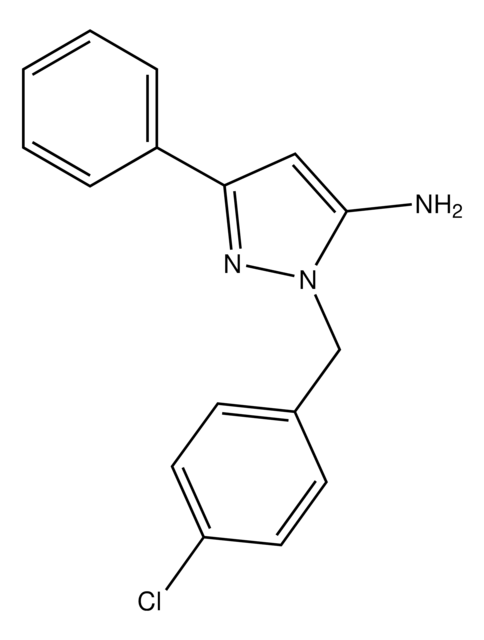 1-(4-chlorobenzyl)-3-phenyl-1H-pyrazol-5-amine AldrichCPR