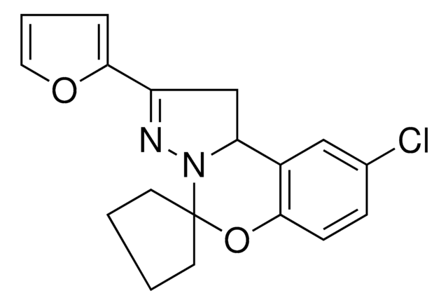 9-CHLORO-2-(FURAN-2-YL)-1,10B-DIHYDROSPIRO[BENZO[E]PYRAZOLO[1,5-C][1,3]OXAZINE-5,1'-CYCLOPENTANE] AldrichCPR