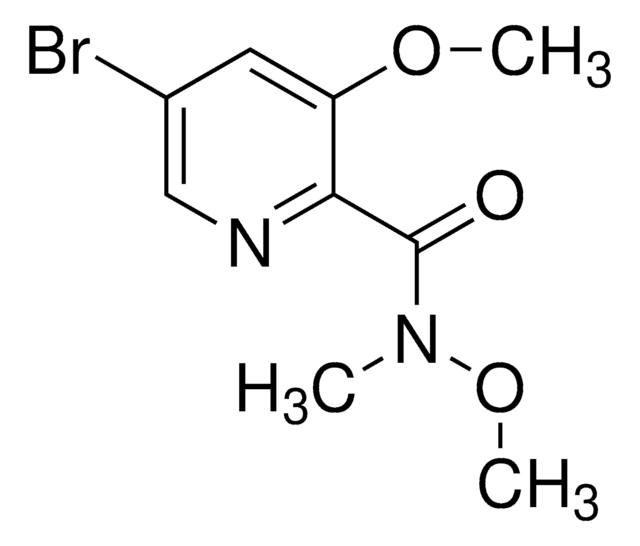 5-Bromo-N,3-dimethoxy-N-methylpicolinamide AldrichCPR