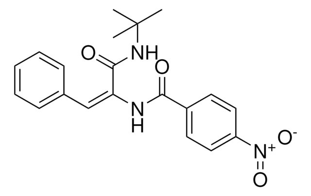 N-(1-TERT-BUTYLCARBAMOYL-2-PHENYL-VINYL)-4-NITRO-BENZAMIDE AldrichCPR