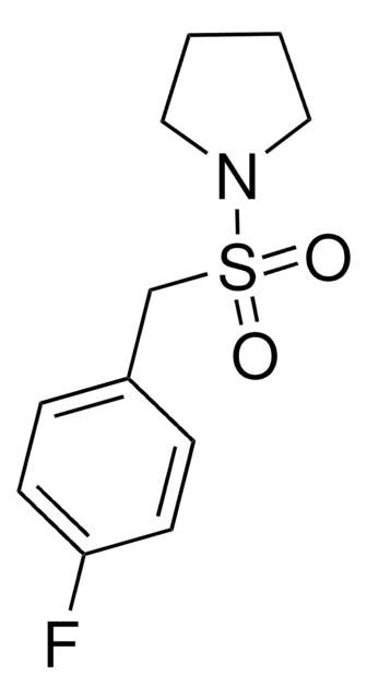 1-[(4-FLUOROBENZYL)SULFONYL]PYRROLIDINE AldrichCPR