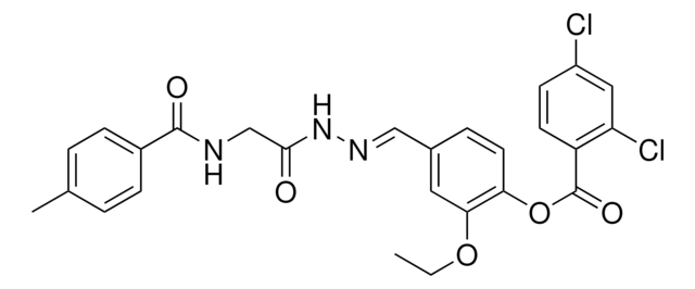 2-ETHOXY-4-(2-(((4-ME-BENZOYL)AMINO)AC)CARBOHYDRAZONOYL)PH 2,4 ...