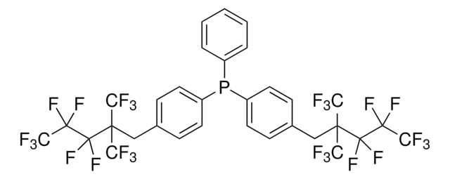 Bis[4-(3,3,4,4,5,5,5-heptafluoro-2,2-bis(trifluoromethyl)pentyl)phenyl]phenylphosphine &#8805;90.0%