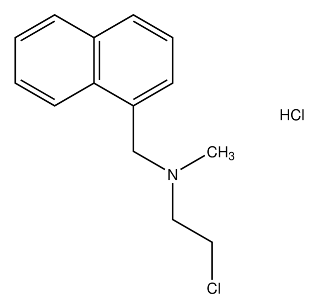 N-(2-chloroethyl)-N-methyl-N-(1-naphthylmethyl)amine hydrochloride AldrichCPR