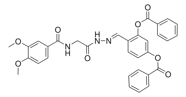 5-(BENZOYLOXY)-2-[(E)-({[(3,4-DIMETHOXYBENZOYL)AMINO]ACETYL}HYDRAZONO ...