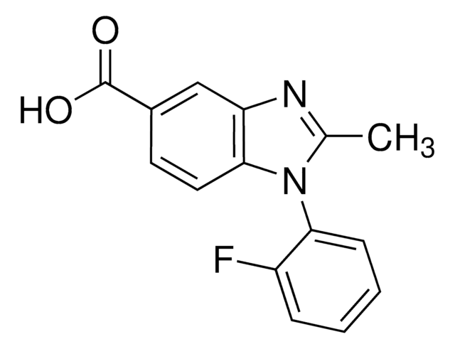 1-(2-Fluorophenyl)-2-methyl-1H-benzo[d]imidazole-5-carboxylic acid AldrichCPR