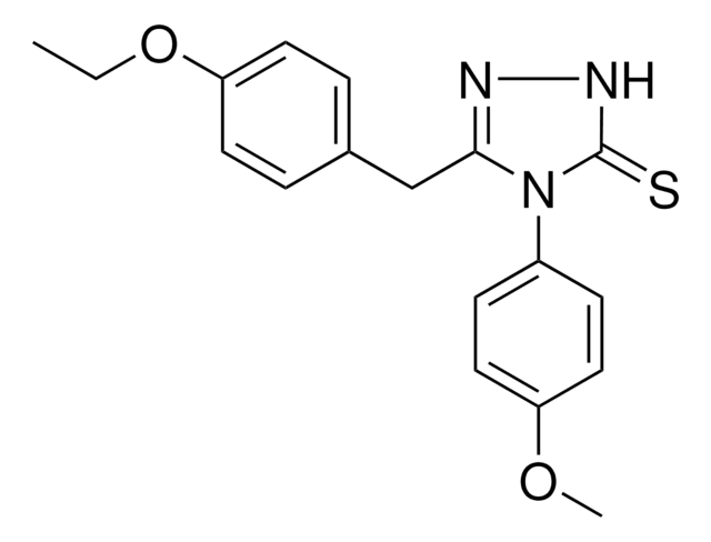 5-(4-ETHOXYBENZYL)-4-(4-METHOXYPHENYL)-2,4-DIHYDRO-3H-1,2,4-TRIAZOLE-3-THIONE AldrichCPR