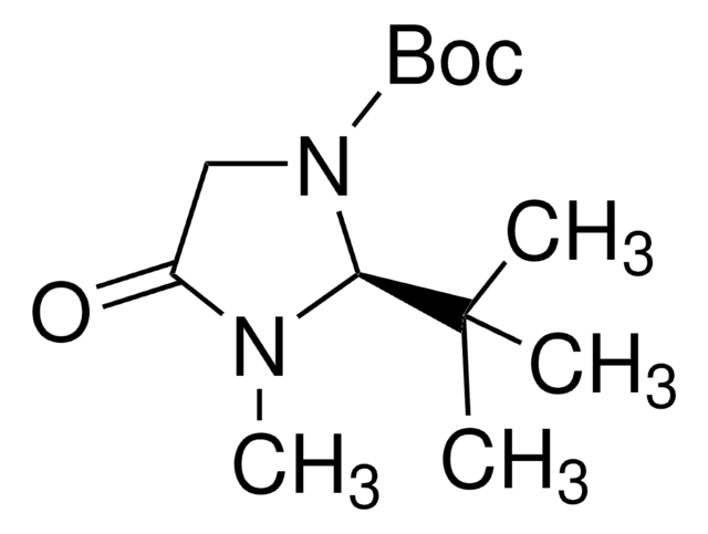 (S)-(&#8722;)-1-Boc-2-tert-butyl-3-methyl-4-imidazolidinon 99%