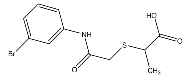 2-({2-[(3-Bromophenyl)amino]-2-oxoethyl}thio)propanoic acid