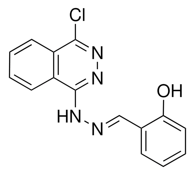 2-HYDROXYBENZALDEHYDE (4-CHLORO-1-PHTHALAZINYL)HYDRAZONE AldrichCPR