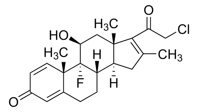 21-Chloro-9-fluoro-11&#946;-hydroxy-16-methylpregna-1,4,16-triene-3,20-dione &#8805;95.0% (HPLC), pharmaceutical impurity standard