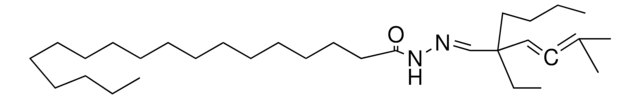 STEARIC (2-BUTYL-2-ETHYL-5-METHYL-3,4-HEXADIEN-1-YLIDENE)HYDRAZIDE AldrichCPR