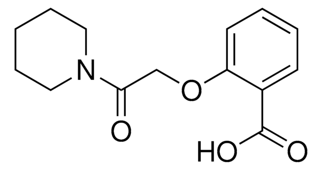 2-[2-oxo-2-(piperidin-1-yl)ethoxy]benzoic acid AldrichCPR