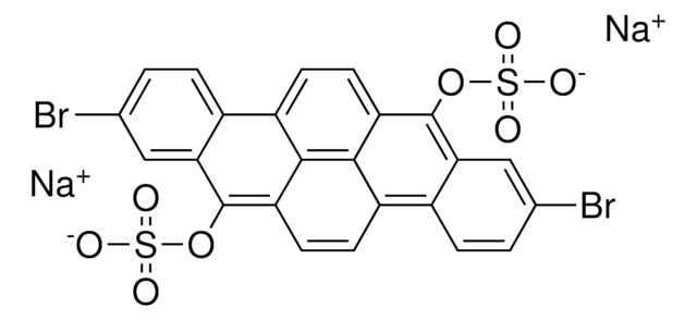 SODIUM 2,9-DIBROMODIBENZO[C,PQR]TETRAPHENE-7,14-DIYL DISULFATE AldrichCPR