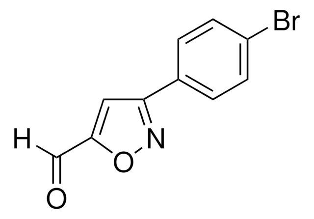 3-(4-Bromophenyl)isoxazole-5-carboxaldehyde 97%