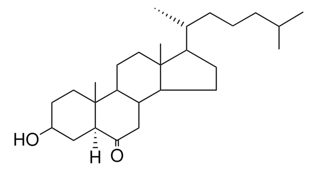 3-BETA-HYDROXY-5-ALPHA-CHOLESTANE-6-ONE AldrichCPR