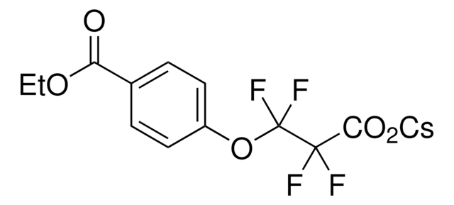 4-Ethoxycarbonylphenoxytetrafluoropropionic acid Cs salt