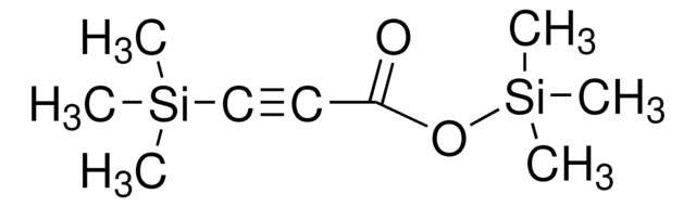 Trimethylsilyl 3-(trimethylsilyl)propynoate purum, &#8805;97.0% (GC)