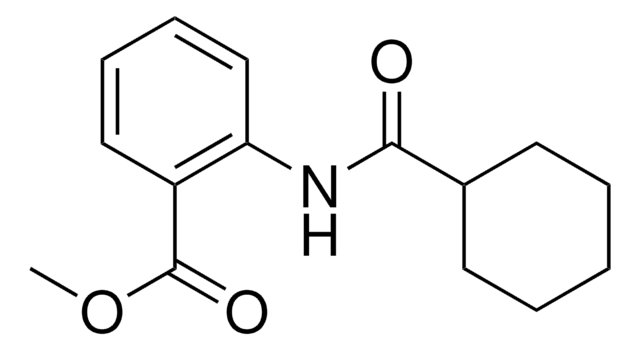 METHYL 2-((CYCLOHEXYLCARBONYL)AMINO)BENZOATE AldrichCPR