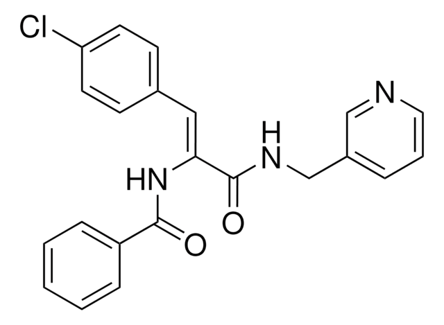 N-(2-(4-CHLOROPHENYL)-1-(((3-PYRIDINYLMETHYL)AMINO)CARBONYL)VINYL)BENZAMIDE AldrichCPR