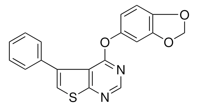 4-(1,3-BENZODIOXOL-5-YLOXY)-5-PHENYLTHIENO(2,3-D)PYRIMIDINE AldrichCPR