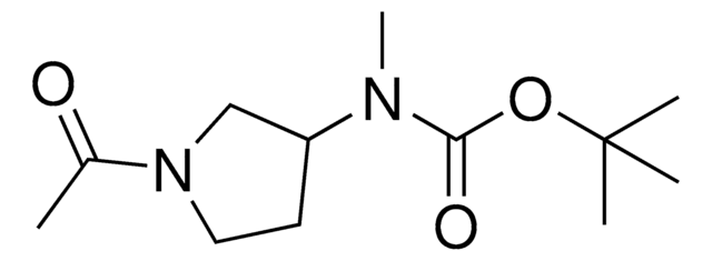 tert-Butyl (1-acetylpyrrolidin-3-yl)(methyl)carbamate AldrichCPR