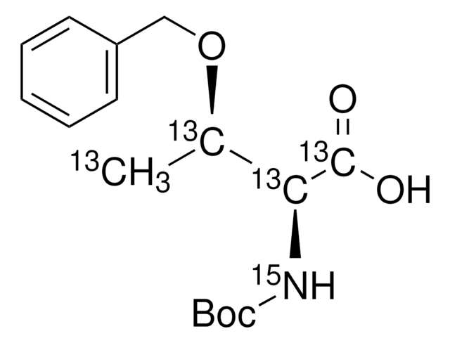 Boc-Thr(Bzl)-OH-13C4,15N 99 atom % 13C, 98 atom % 15N, 97% (CP)