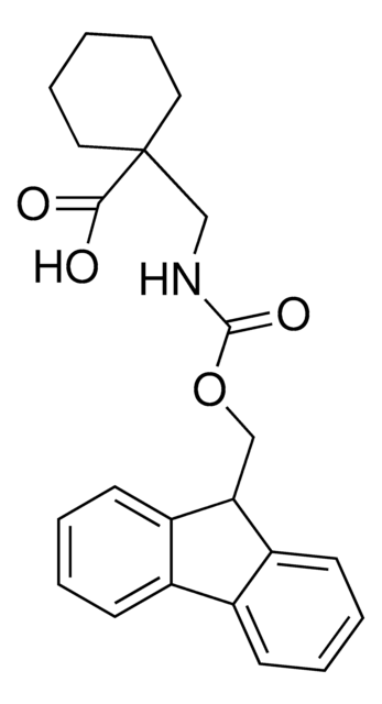 Fmoc-1-aminomethyl-cyclohexane carboxylic acid AldrichCPR