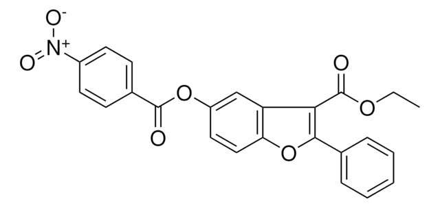 ETHYL 5-((4-NITROBENZOYL)OXY)-2-PHENYL-1-BENZOFURAN-3-CARBOXYLATE AldrichCPR