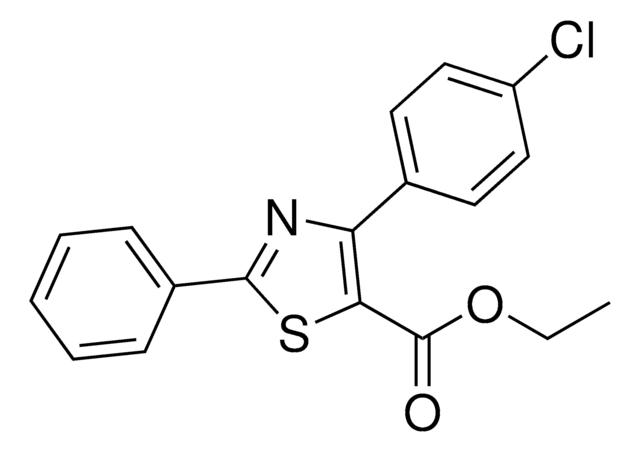 Ethyl 4-(4-chlorophenyl)-2-phenylthiazole-5-carboxylate AldrichCPR