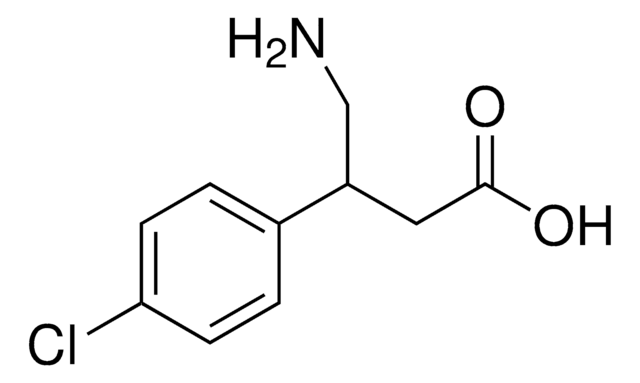 (±)-巴氯芬 &#8805;98% (HPLC), solid