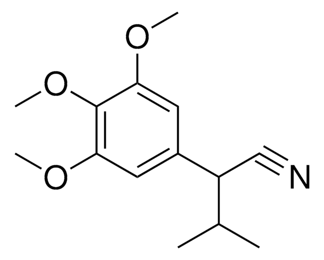 3-METHYL-2-(3,4,5-TRIMETHOXYPHENYL)BUTANENITRILE AldrichCPR