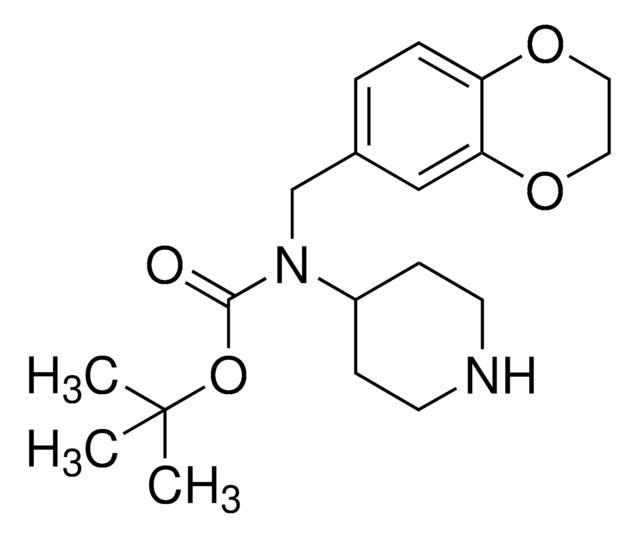 tert-Butyl ((2,3-dihydrobenzo[b][1,4]dioxin-6-yl)methyl)(piperidin-4-yl)carbamate AldrichCPR