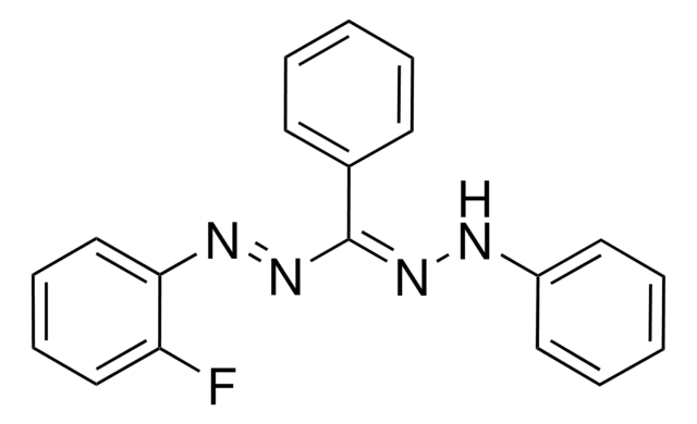 1-(2-Fluorophenyl)-2-[phenyl(phenylhydrazono)methyl]diazene AldrichCPR