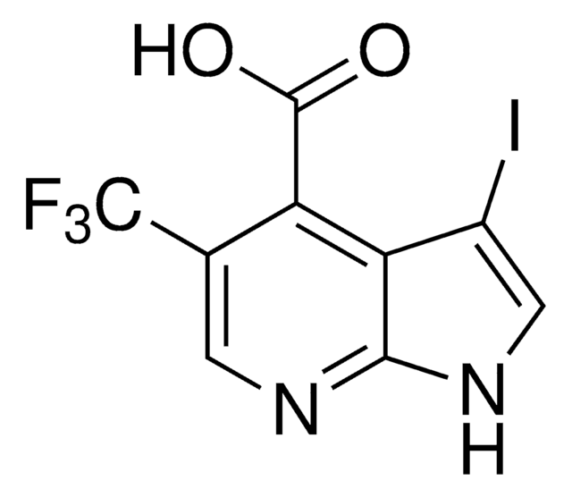 3-Iodo-5-(trifluoromethyl)-1H-pyrrolo[2,3-b]pyridine-4-carboxylic acid AldrichCPR