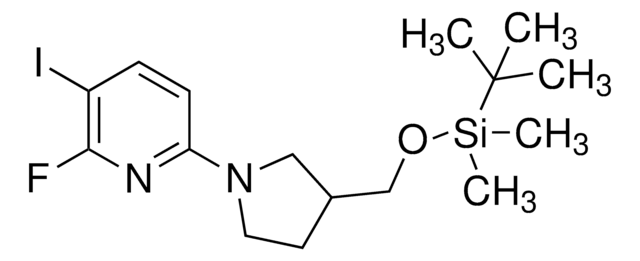 6-(3-((tert-Butyldimethylsilyloxy)methyl)pyrrolidin-1-yl)-2-fluoro-3-iodopyridine AldrichCPR