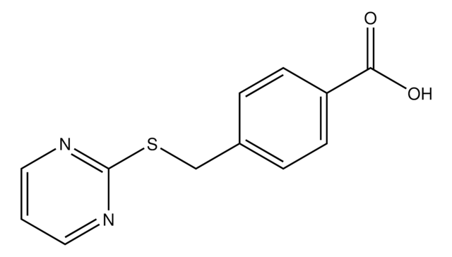 4-[(2-Pyrimidinylsulfanyl)methyl]benzoic acid AldrichCPR