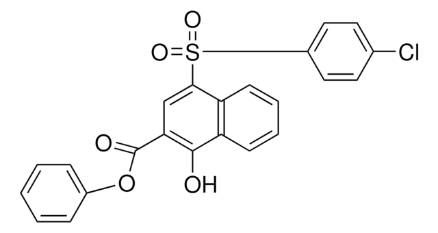 PHENYL 4-(4-CHLOROPHENYLSULFONYL)-1-HYDROXY-2-NAPHTHOATE AldrichCPR