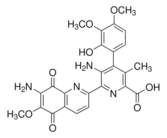 Streptonigrin from Streptomyces flocculus &#8805;98%