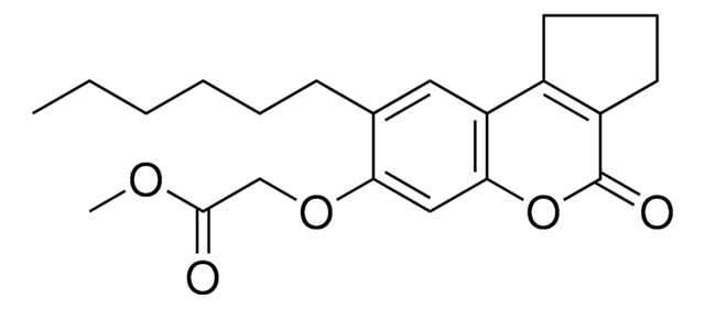 METHYL ((8-HEXYL-4-OXO-1,2,3,4-TETRAHYDROCYCLOPENTA(C)CHROMEN-7-YL)OXY)ACETATE AldrichCPR