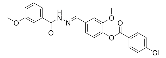 2-METHOXY-4-(2-(3-METHOXYBENZOYL)CARBOHYDRAZONOYL)PHENYL 4 ...