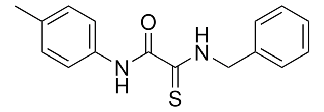 2-(BENZYLAMINO)-N-(4-METHYLPHENYL)-2-THIOXOACETAMIDE AldrichCPR