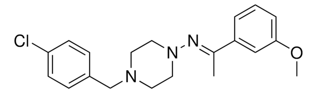 N-(4-(4-CHLOROBENZYL)-1-PIPERAZINYL)-N-(1-(3-METHOXYPHENYL)ETHYLIDENE)AMINE AldrichCPR