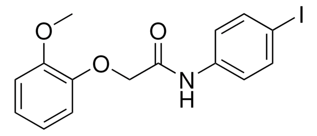 N-(4-IODOPHENYL)-2-(2-METHOXYPHENOXY)ACETAMIDE AldrichCPR