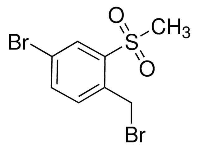 4-Bromo-1-(bromomethyl)-2-(methylsulfonyl)benzene AldrichCPR