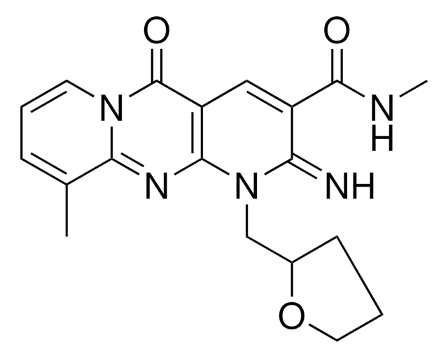 2-IMINO-N,10-DIMETHYL-5-OXO-1-(TETRAHYDRO-2-FURANYLMETHYL)-1,5-DIHYDRO-2H-DIPYRIDO[1,2-A:2,3-D]PYRIMIDINE-3-CARBOXAMIDE AldrichCPR