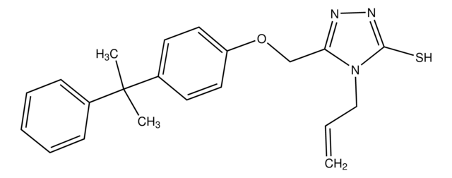 4-Allyl-5-((4-(2-phenylpropan-2-yl)phenoxy)methyl)-4H-1,2,4-triazole-3-thiol